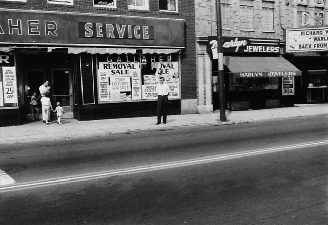 Gallaher Drugs and Dale Theater 1959